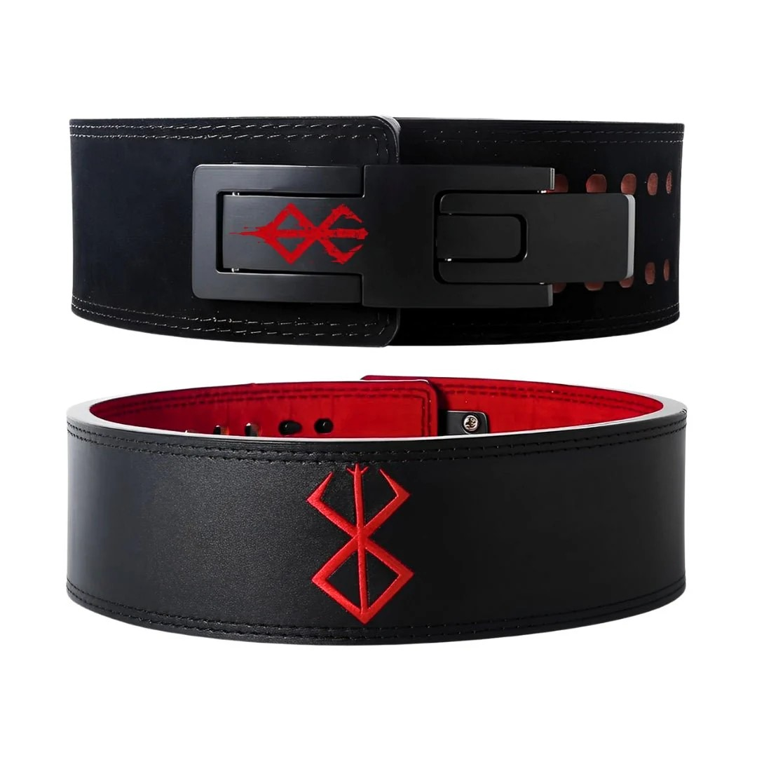 Berserk Embroidered Lever Belt