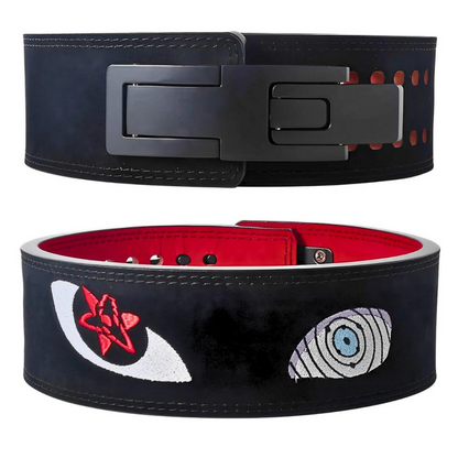 Rinnegan Embroidered Anime Lifting Lever Belt